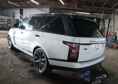 2017 Land Rover Range Rover 3.0L V6 Supercharged Hse z USA, uszkodzony, nr VIN SALGS2FV8HA375544